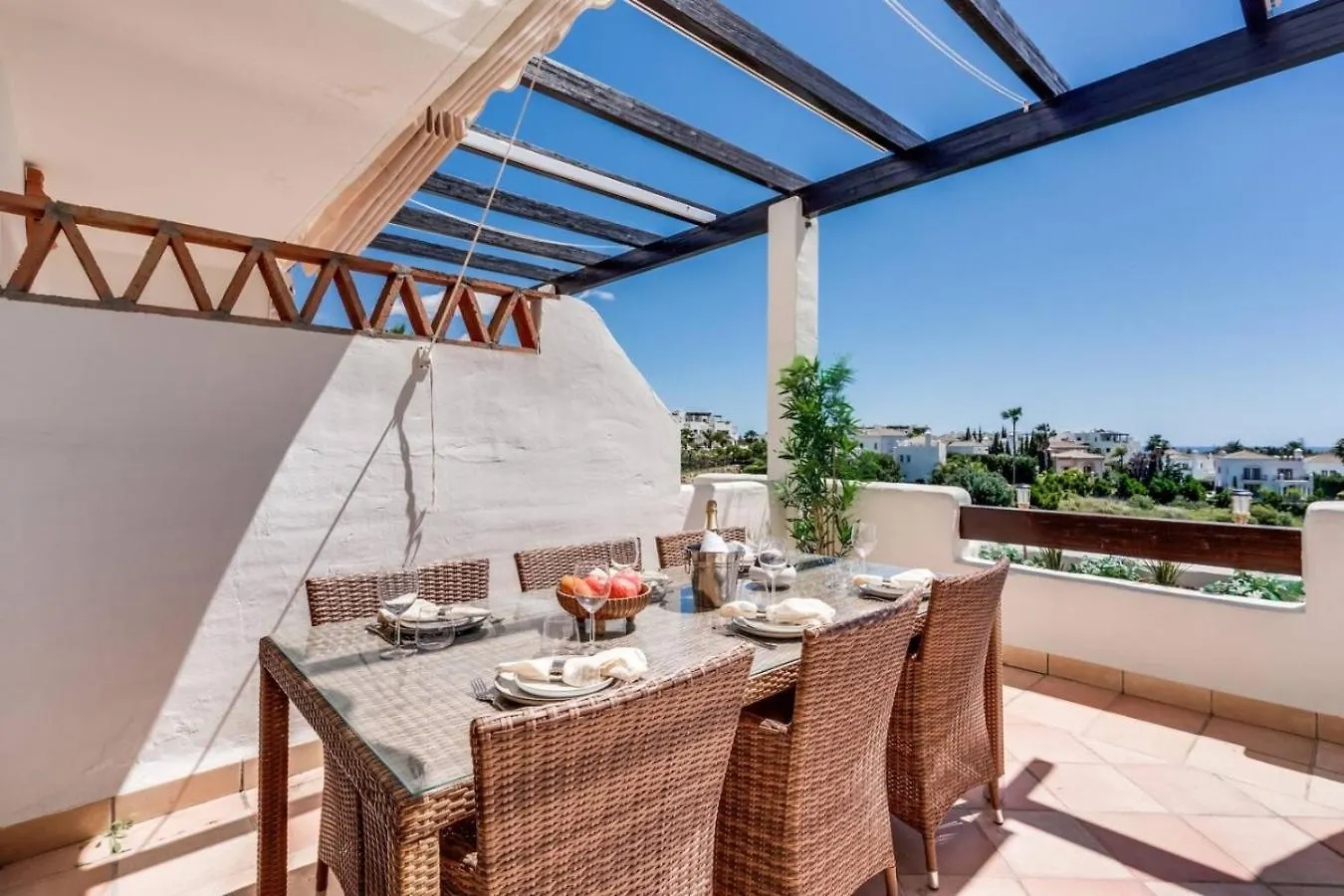 Apartamento 2Br Sunset Golf With Sea View And Private Terrace Estepona
