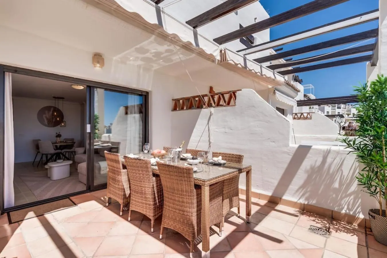 Apartamento 2Br Sunset Golf With Sea View And Private Terrace Estepona